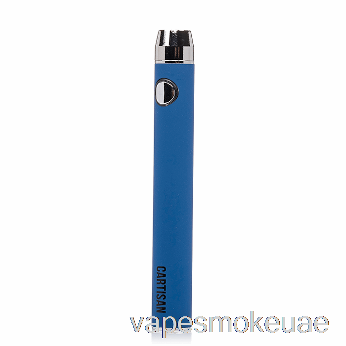 Vape Uae Cartisan Button Vv 900 شحن مزدوج، بطارية 510 [مايكرو] أزرق